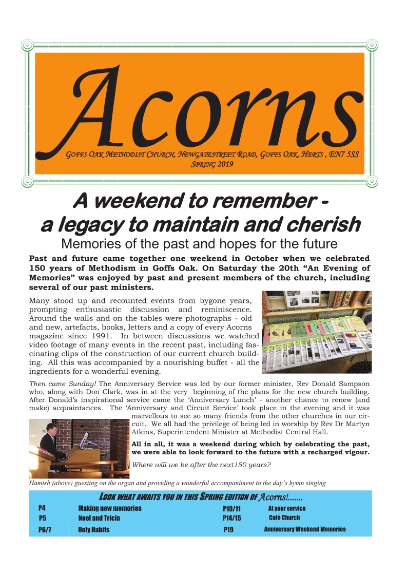 Acorns 2019 Winter Spring